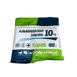 Альбендазол Ультра 10% 100 г 194 фото